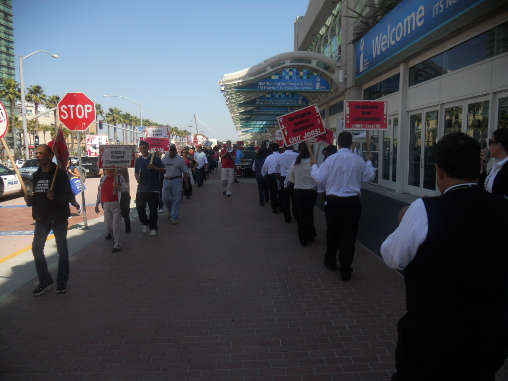 SDCC Picketing 2