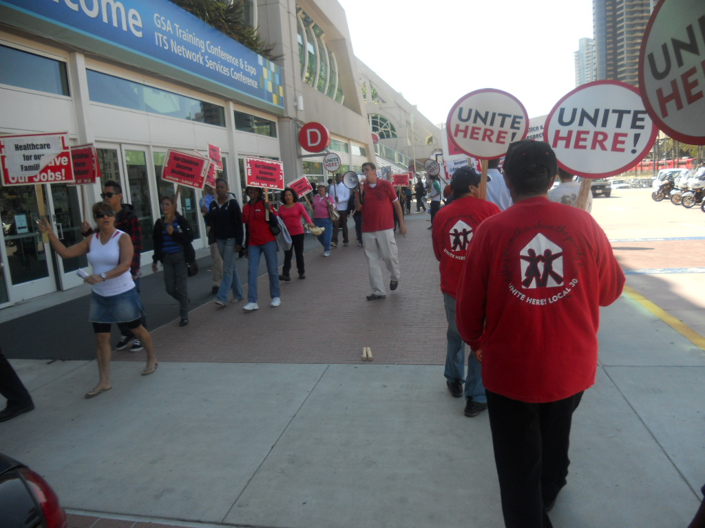 SDCC Picketing 4